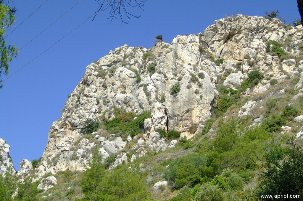 Киренийские горы, скалы